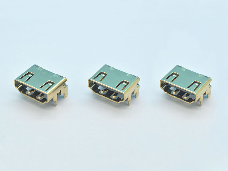 HDMI Category 3 Connectors 沉板母頭 SMT HDMI Category 3 Connectors 沉板母頭 SMT