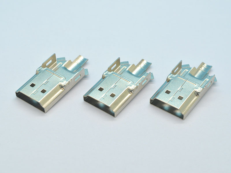 HDMI Category 3 Connectors 焊線式公頭前殼 HDMI Category 3 Connectors 焊線式公頭前殼