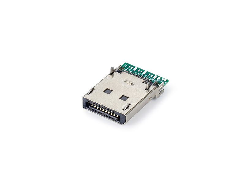 DP 2.1 公頭 夾板式 帶PCB 帶卡勾